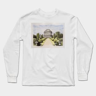 Ickworth House Bury St Edmunds Painting Long Sleeve T-Shirt